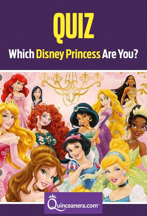 QUIZ: Which Disney Princess are You? - Quinceanera