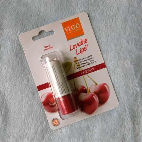 VLCC Lovable Lips Cherry lip balm Review - Skincare Villa