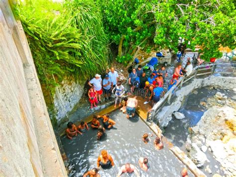 Soufriere, Saint Lucia - May 12, 2016: View of the Sulphur Springs Drive - in Volcano Editorial ...