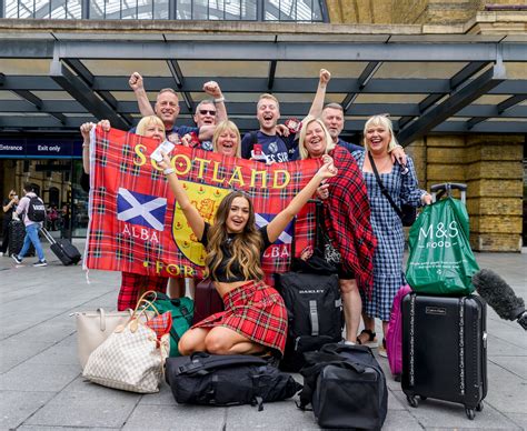 Tartan Army invade London as thousands of fans back Scotland for Auld Enemy glory at Wembley