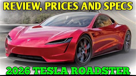 2026 Tesla Roadster - Review, Prices And Specs - YouTube