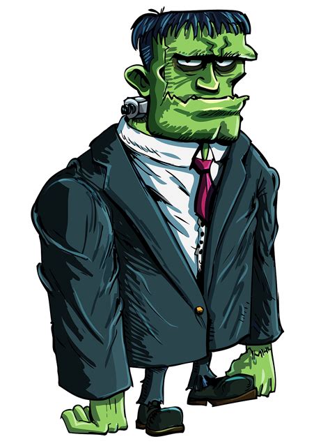 Frankenstein Cartoon Face - Cliparts.co