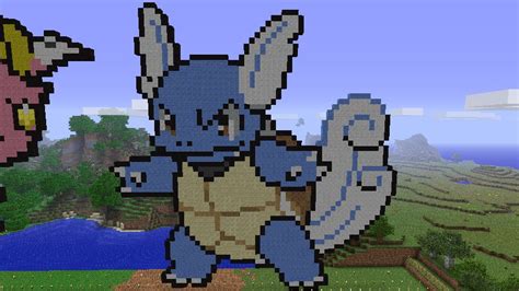 Wartortle Sprite Minecraft Project