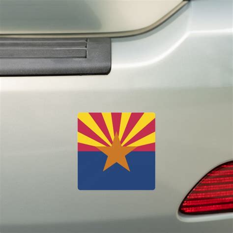 Arizona Bumper Sticker & Arizona Flag /State USA Car Magnet | Zazzle.ca