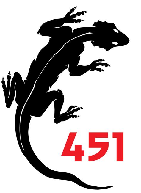 Fahrenheit 451 Salamander Logo