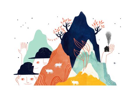 The eight mountains on Behance