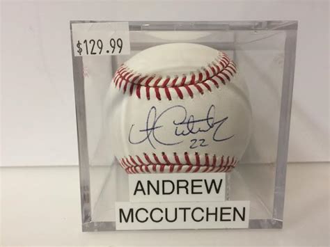 Andrew McCutchen Autographed OML Baseball - The Sports Fan