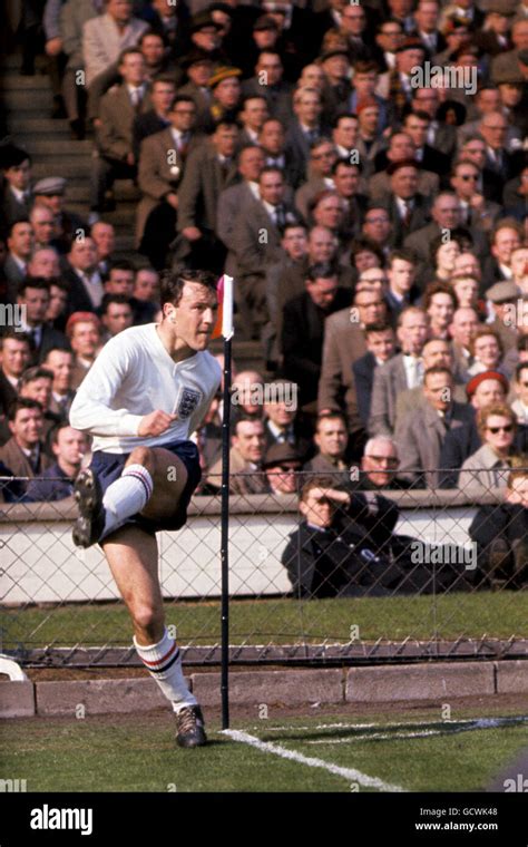 Soccer - International - England. Jimmy Greaves, England Stock Photo ...