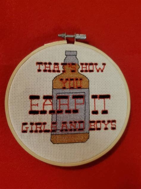 Completed Cross-stitch Wynonna Earp Quotes that's - Etsy