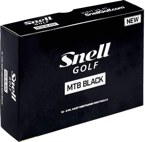 Compra Bolas de Golf Premium - Snell MTB Negro en Ucompra Chile