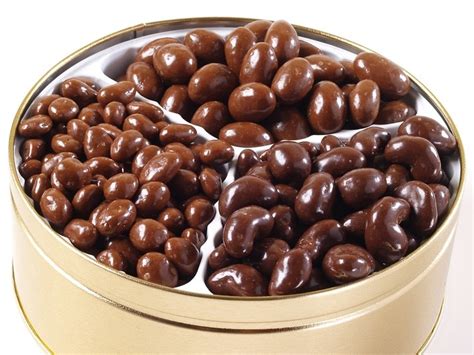 Gourmet Chocolate Covered Trio - Gift Tins - Gifts - Nuts.com