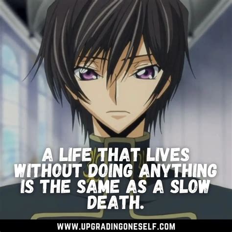 code geass quotes - Upgrading Oneself