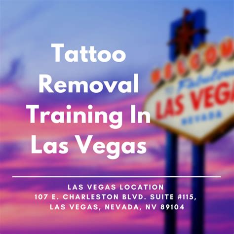 Las Vegas Laser Tattoo Removal Training