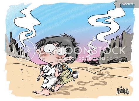 Refugee Children Cartoons and Comics - funny pictures from CartoonStock