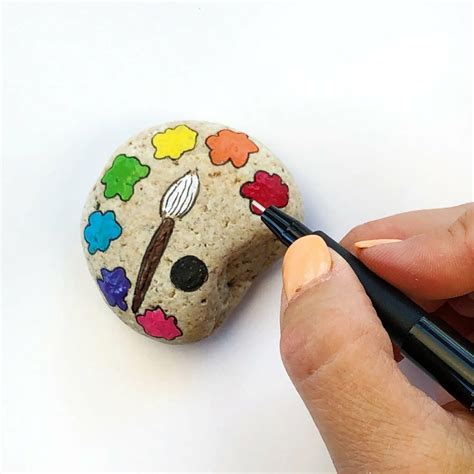 Painted Rock Ideas - Back to School Rocks