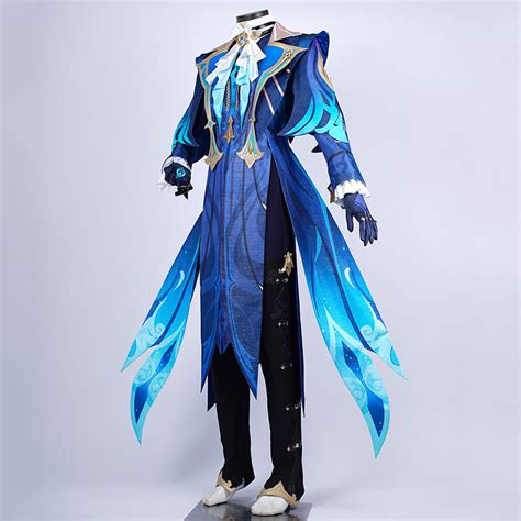 Genshin Impact Neuvillette Cosplay Costume – Winkcosplay