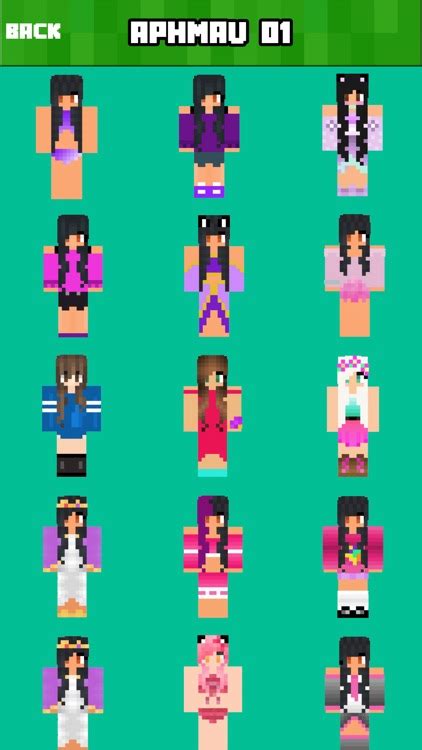 BABY SKINS FREE Aphmau FNAF Skin for Minecraft PE by PHAN XUAN LAM