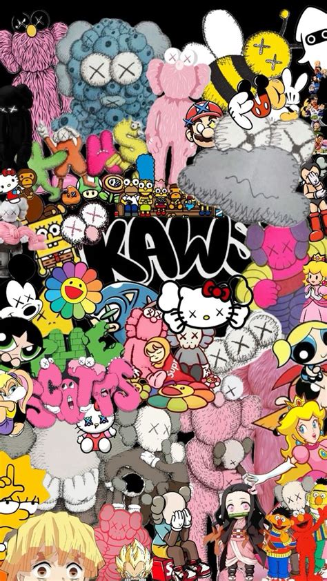 Custom Kaws Wallpaper in 2024 | Kaws wallpaper, Pretty wallpaper ipad ...