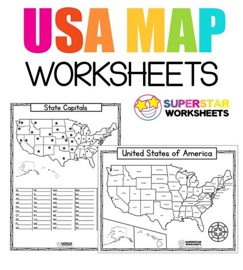 World Geography Map Worksheets