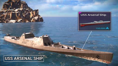 Uss Arsenal Ship - My First Gameplay With This Expensive Ship - Modern ...