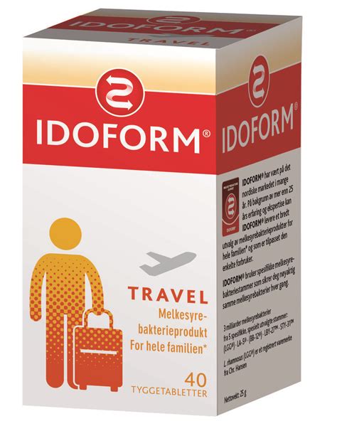 Kjøp Idoform travel Tab 40 stk på nett | Vitusapotek