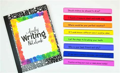 Daily Writing Notebook K-2 - The Crafty Classroom