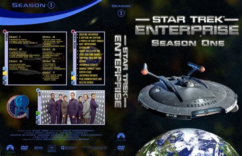 Star Trek Enterprise Season 1 - TV DVD Custom Covers - Star Trek Enterprise Season 1 :: DVD Covers