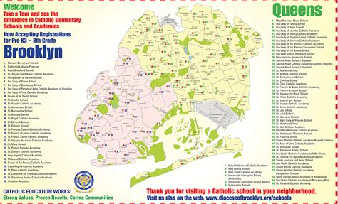 Map: Catholic Elementary Schools and Academies in Brooklyn and Queens ...