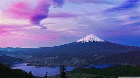 HD wallpaper: Yokohama Mountain Fuji City Tokyo Japan 308550, sky ...