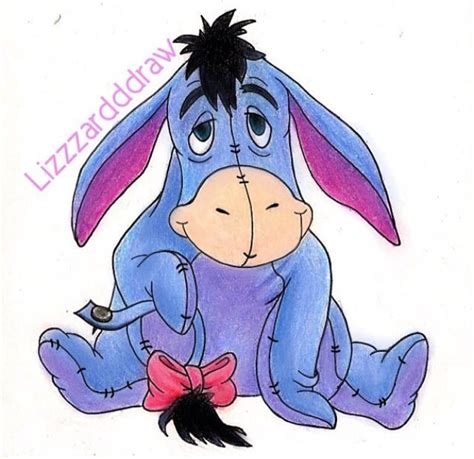 Eeyore Cartoon Drawing : Disney tattoo - how to draw chibi eeyore, step by step ... : Go through ...