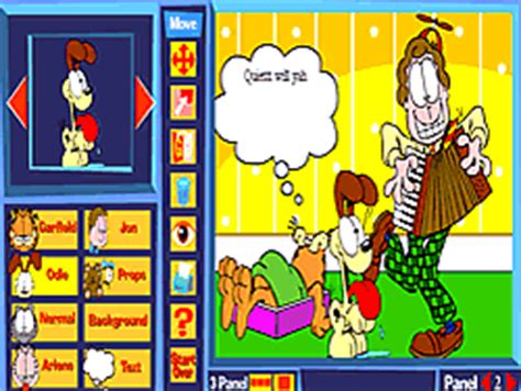 Garfield Comic Creator Game - FunGames.com - Play fun free games.