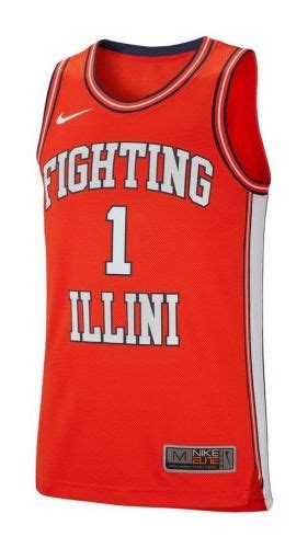 Illinois Fighting Illini Jersey History - Basketball Jersey Archive