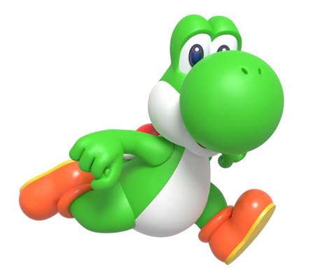 Yoshi Run Render 2 by Nintega-Dario on DeviantArt | Yoshi, Super mario ...