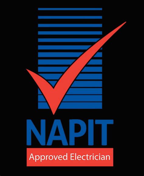 A4 "NAPIT APPROVED ELECTRICIAN" Clear Van Sticker