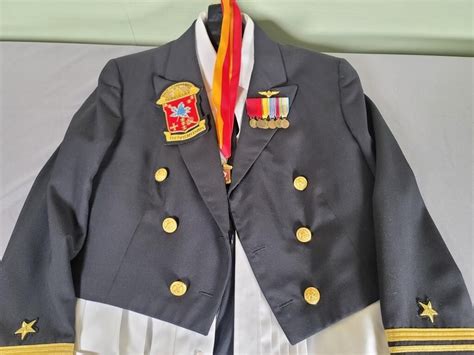 USN Dress Uniform & Medals | #4584265477