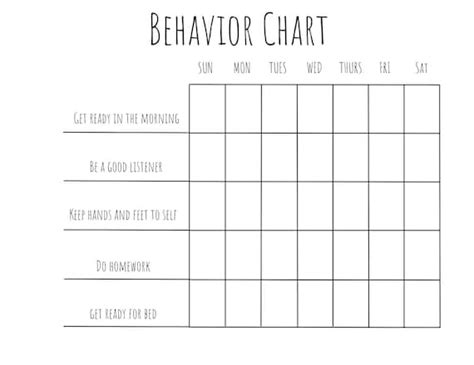 Free Printable Adhd Behavior Charts - prntbl.concejomunicipaldechinu.gov.co