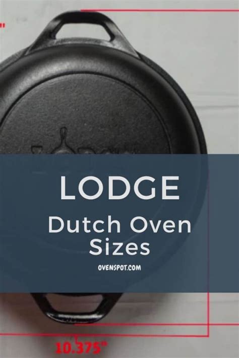 Lodge Dutch Oven Sizes - Dutch Oven Size Guide | Lodge dutch oven, Lodge enamel dutch oven ...