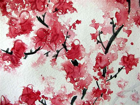 cherry blossom high resolution wallpapers widescreen Cherry Blossom Drawing, Cherry Blossom ...