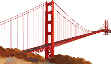 Golden gate bridge png - Download Free Png Images