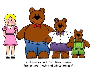 Picture 60 of Goldilocks And The Three Bears Clipart | ucha23