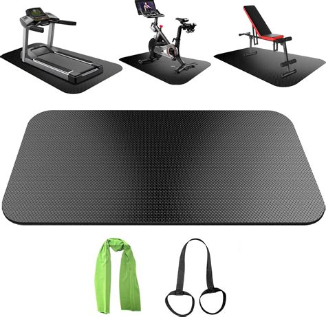 Amazon.com: Exercise Equipment Mat for Treadmill, Exercise Bike Mats for Trainer Hardwood Floor ...