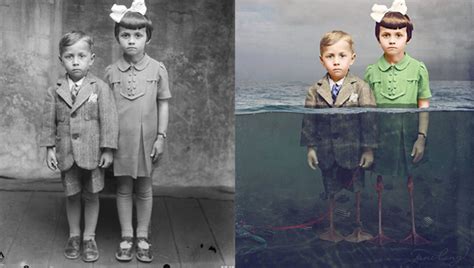 Photographer Colorized Old Photos While Adding Beautifully Surreal ...