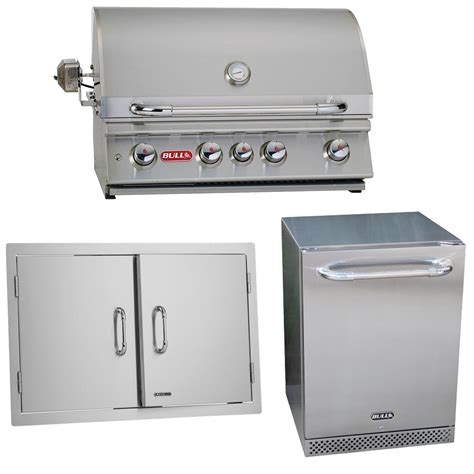 Bull Angus 30-Inch 4-Burner Propane Gas Grill W/ Rotisserie 44000 ...