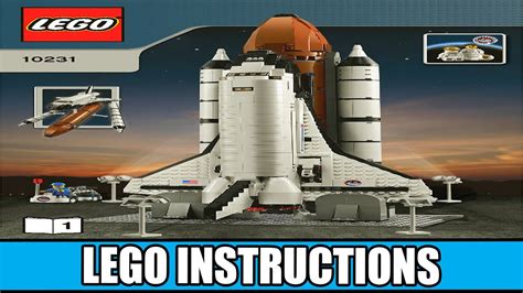 LEGO Instructions - Advanced models - 10213 - Shuttle Adventure - Space (Book 1) - YouTube