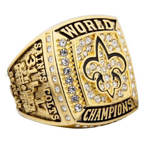 Replica 2009 New Orleans Saints Super Bowl Football Championship Rings Best Fan Gift for Men ...