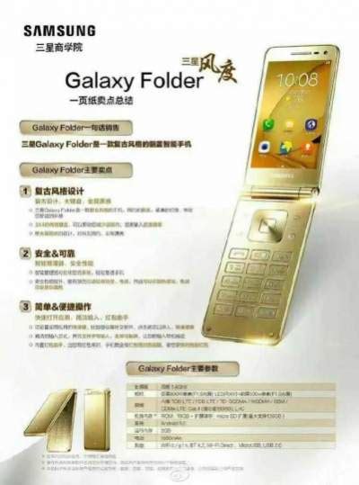 Samsung Galaxy Folder 2: Sam’s Latest Flip Mobile Images Leaked | Technology