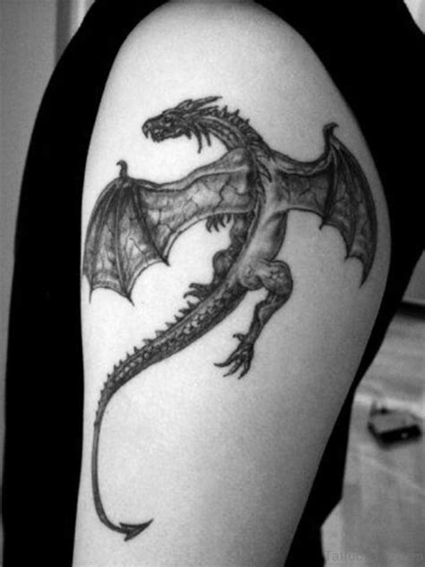 72 Outstanding Dragon Shoulder Tattoos - Tattoo Designs – TattoosBag.com