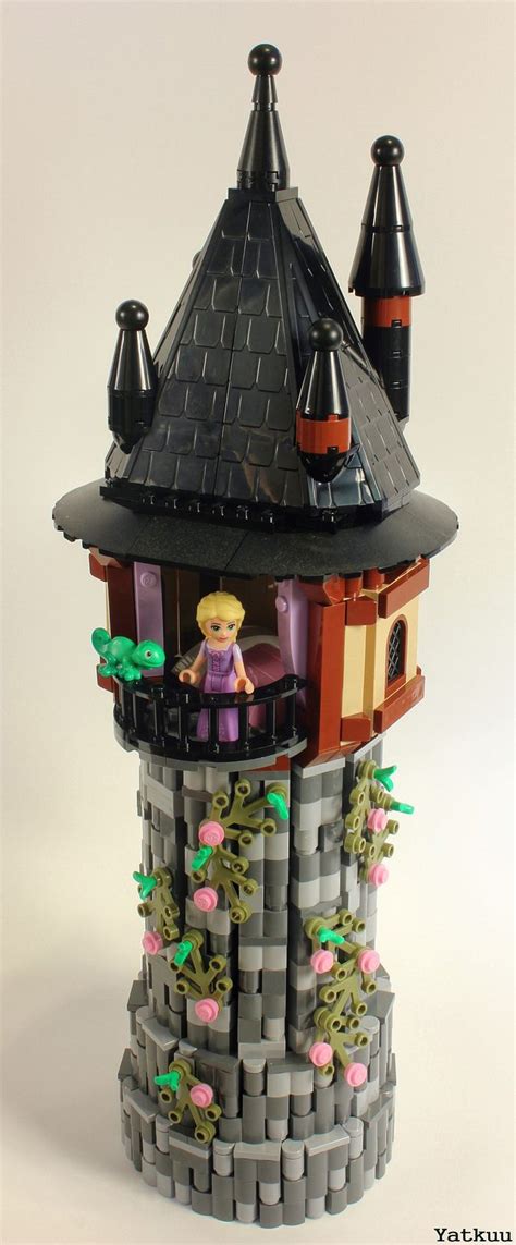 Rapunzel's tower | Cool lego creations, Cool lego, Lego disney