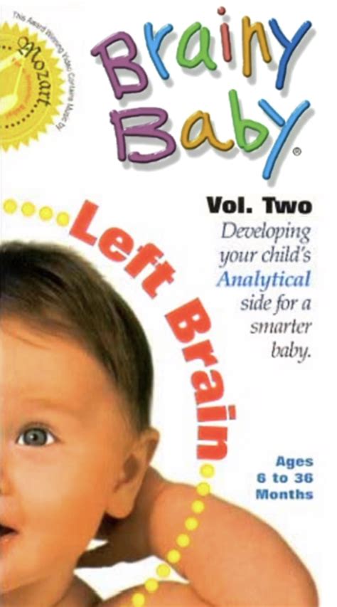 Brainy Baby: Vol. 2, Left Brain | Ultimate Baby Einstein Wiki | Fandom