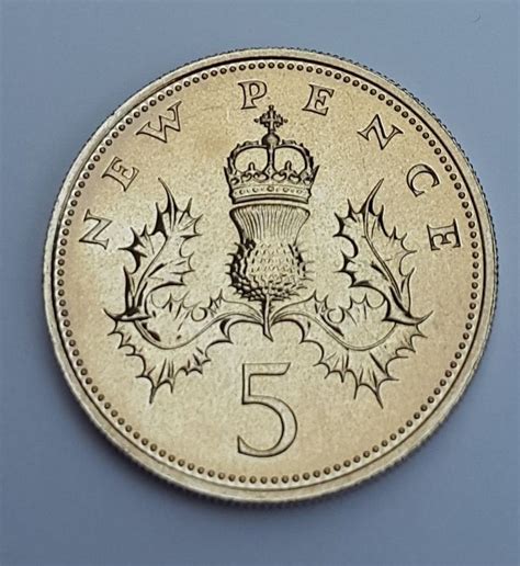 1976 UK ROYAL MINT DECIMAL 5p PROOF FIVE PENCE COIN RARE | English ...